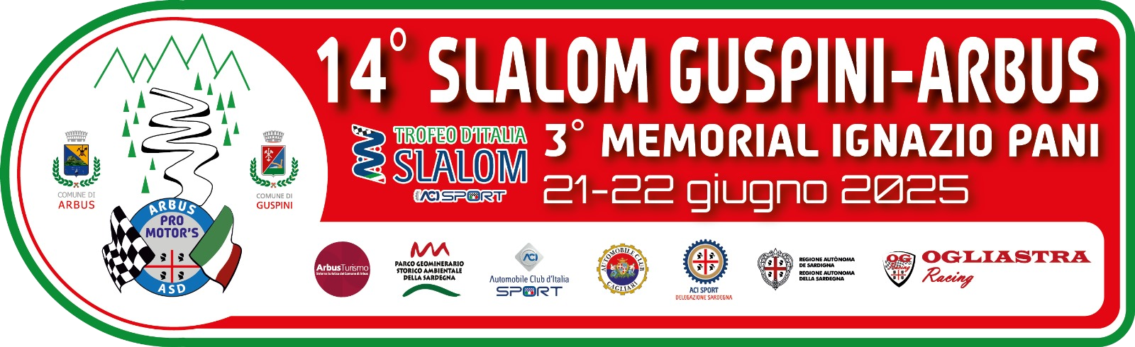 Logo 13° Slalom Guspini-Arbus